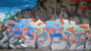 besancon septembre 2012 - Battle Chaser by Eklor et Mesh - graffiti (3)