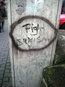 TRIER-GRAFFITI-29.11.12 fight sexism