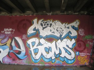 BABA JAM - graffiti - Besancon - nov 2012 Mest - Bems