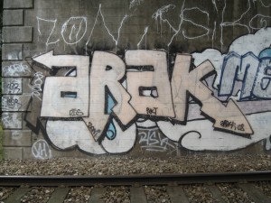 graffiti Rennes Aout 2012 ARAK