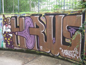 graffiti Rennes Aout 2012 Horus