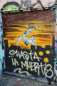 graffiti Dijon - hasta la muerte