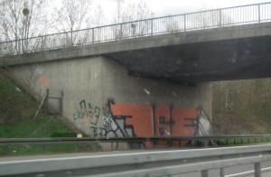 allemagne - graffiti - 763 Crew - autoroute - Avril 2013 (1)