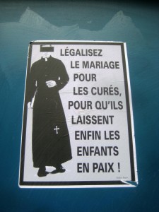 besak 11.02.13_legalisez le mariage pour les curés - affiche