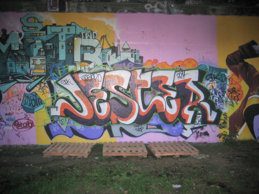 JESTER SDK- graffiti - besancon - dec 2014