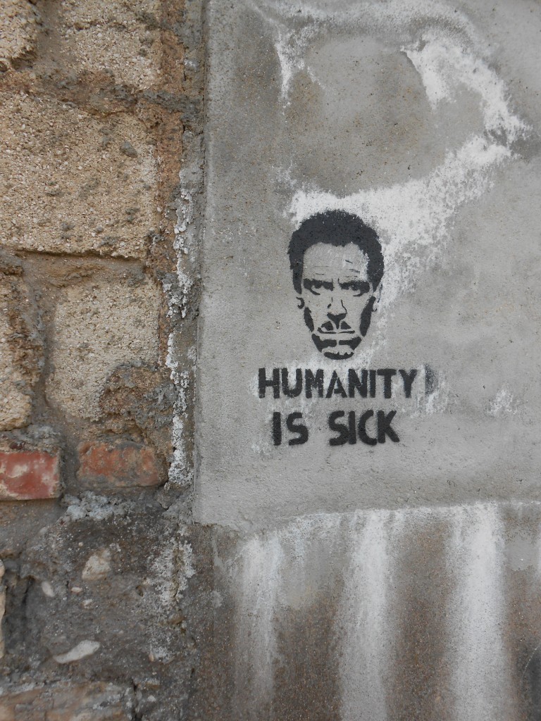 humanity is sick - pochoir hugh laurie - besanocn, mars 2015 (2)