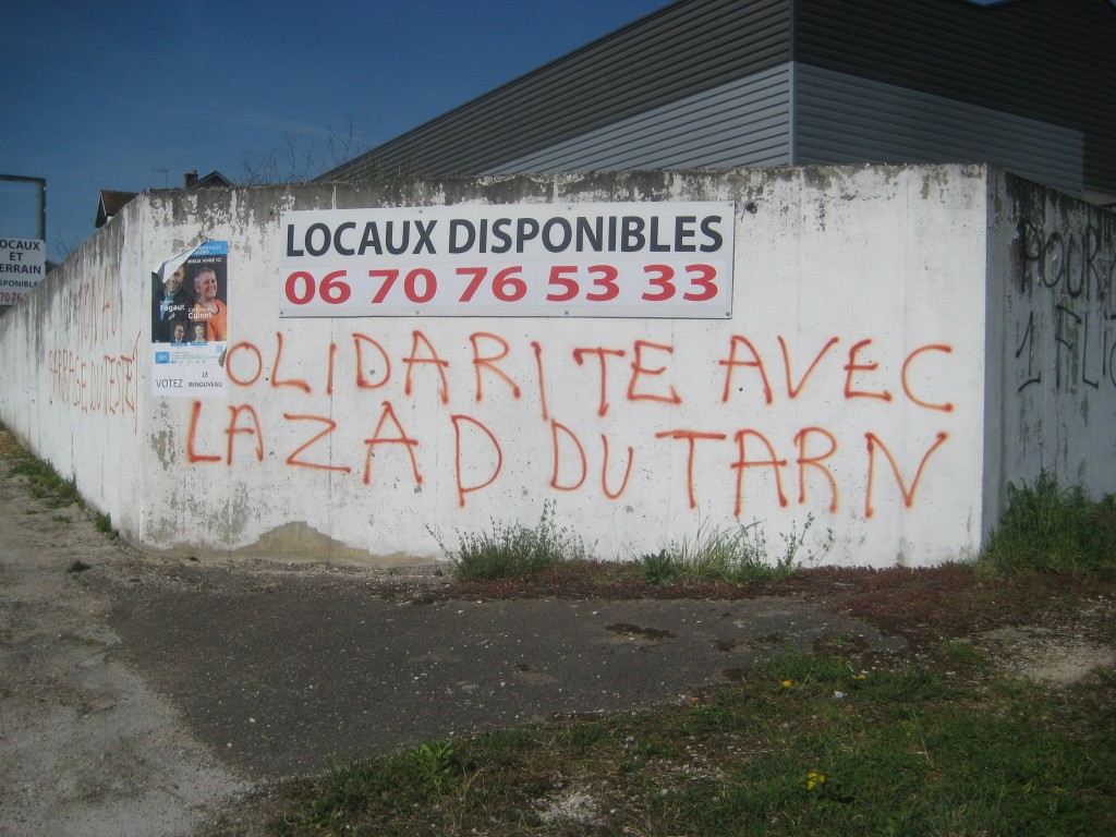 solidarité ZAD Tarn - besancon avril 2015