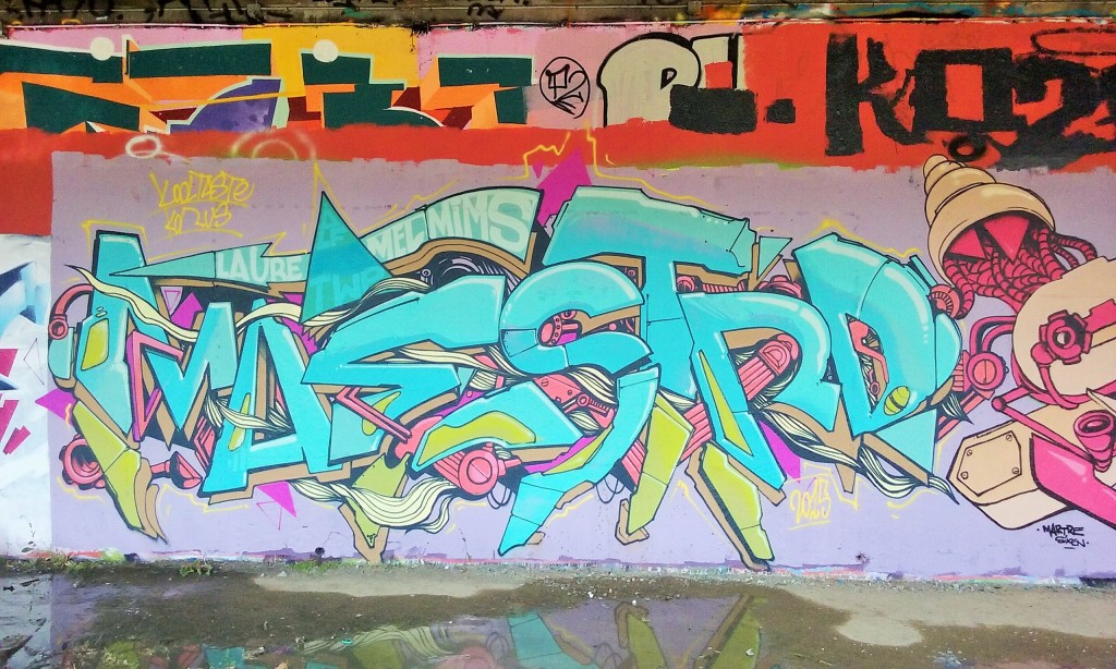 Besancon - Maestro, Soya, Basik, Eskat - graffiti 2015 (2)