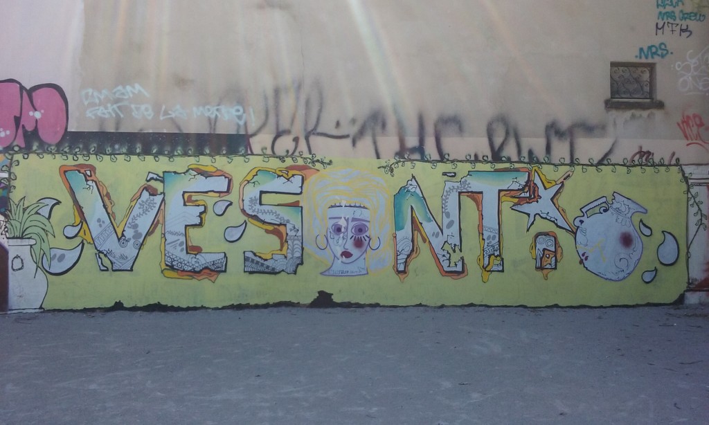 VESONTIO - graffiti - besancon, 08.2015 (1)