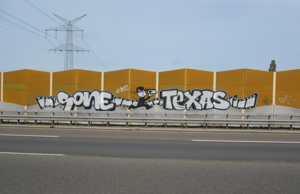 Sone, Texas - graffiti - allemagne sept 2015