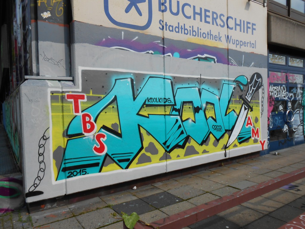 haus der jugend wupperal elberfeld - graffiti sept 2015 KoolKids (2)