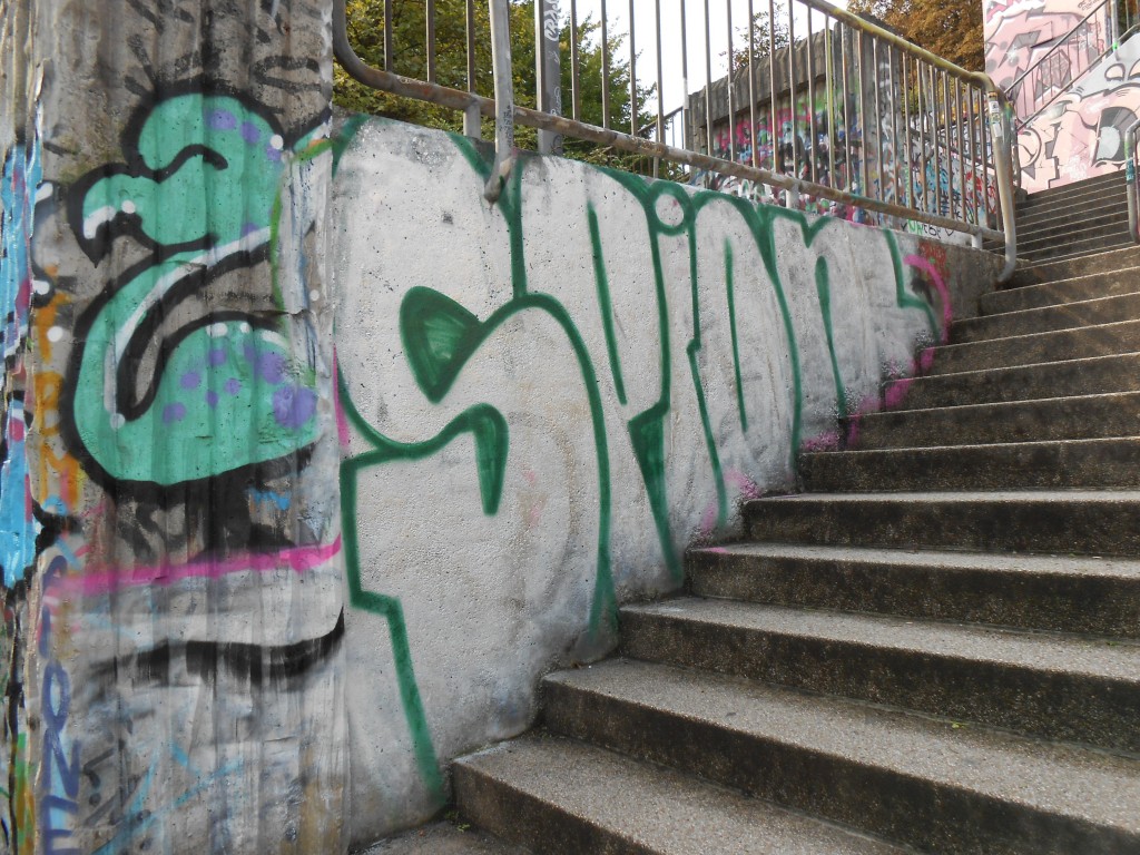 haus der jugend wupperal elberfeld - graffiti sept 2015 SPION (2)