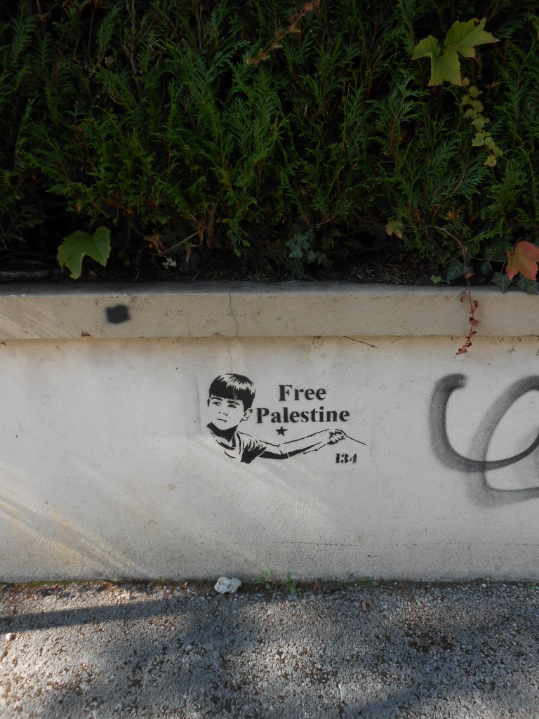 free Palestine - pochoir - besanocn - 2015 (2)