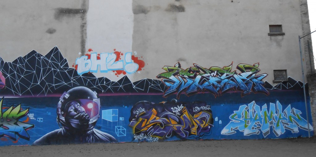 wask, robea, senz, shaman - graffiti besancon 2015.2