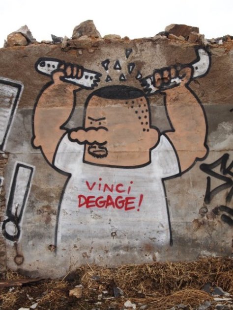 non c'est non - vinci degage-graffiti-france-soutien-ZAD (1)