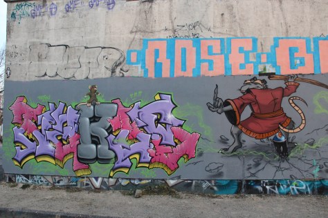 graffiti Dijon - la nuit tous les rats sont gris izi (1)