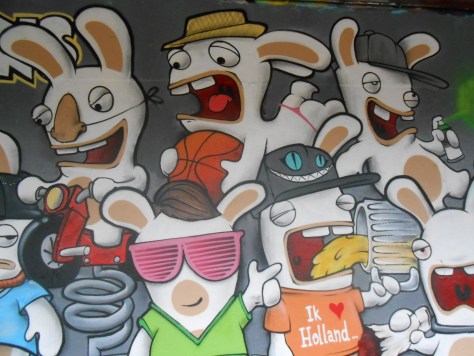 besancon, graffiti, avril 2014 Lapins Crétins Gang - Mesh - Wyker - Nacle (6)